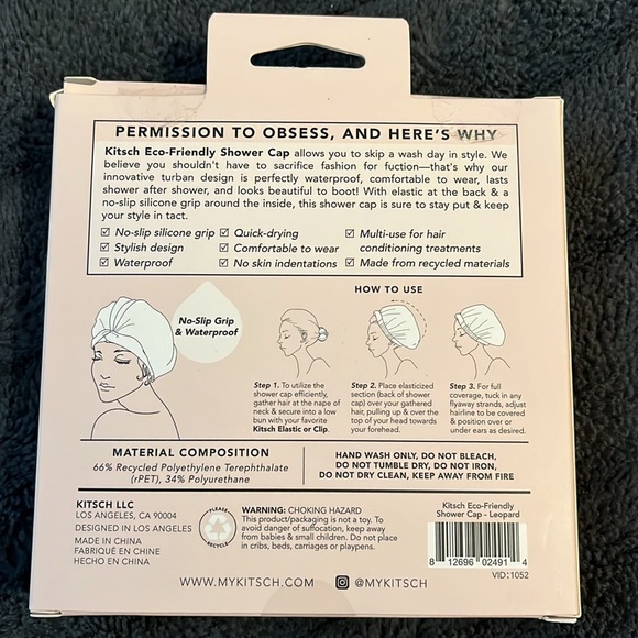 Kitsch shower cap - Picture 2 of 2